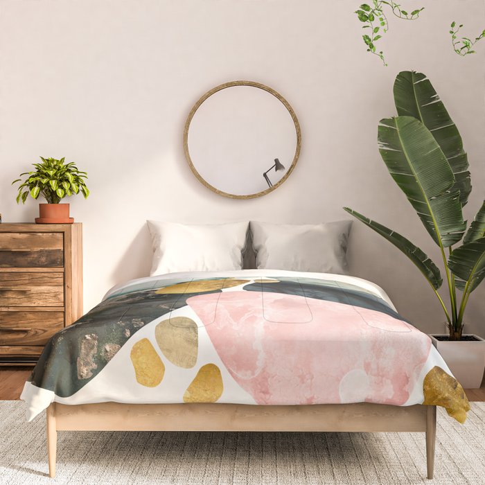 Pebble Abstract Comforter Gallery Image 3