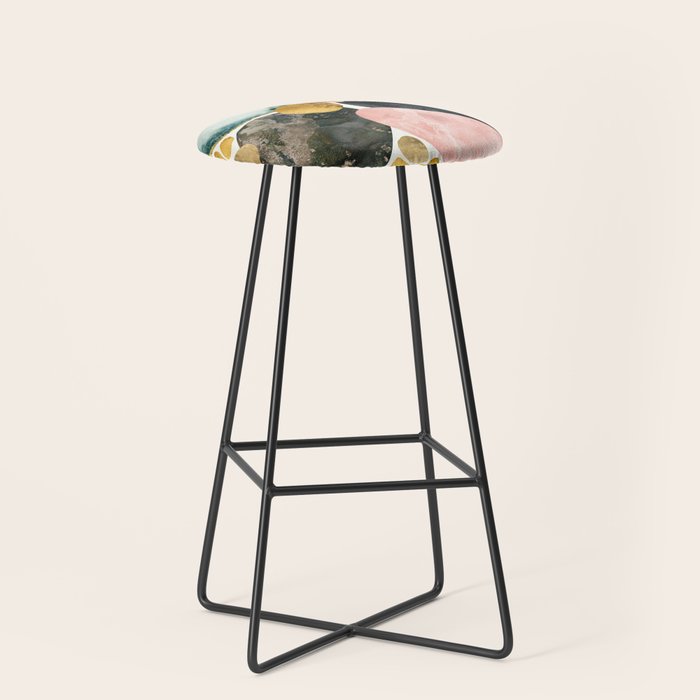 Pebble Abstract Stool Gallery Image 1