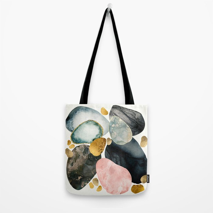 Pebble Abstract Tote Bag Gallery Image 2