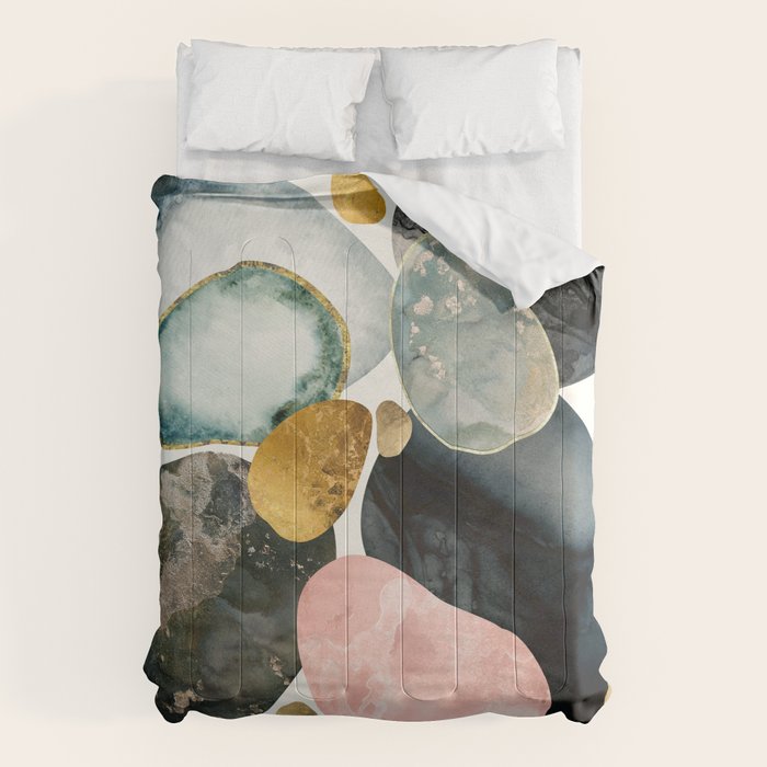 Pebble Abstract Comforter Gallery Image 6