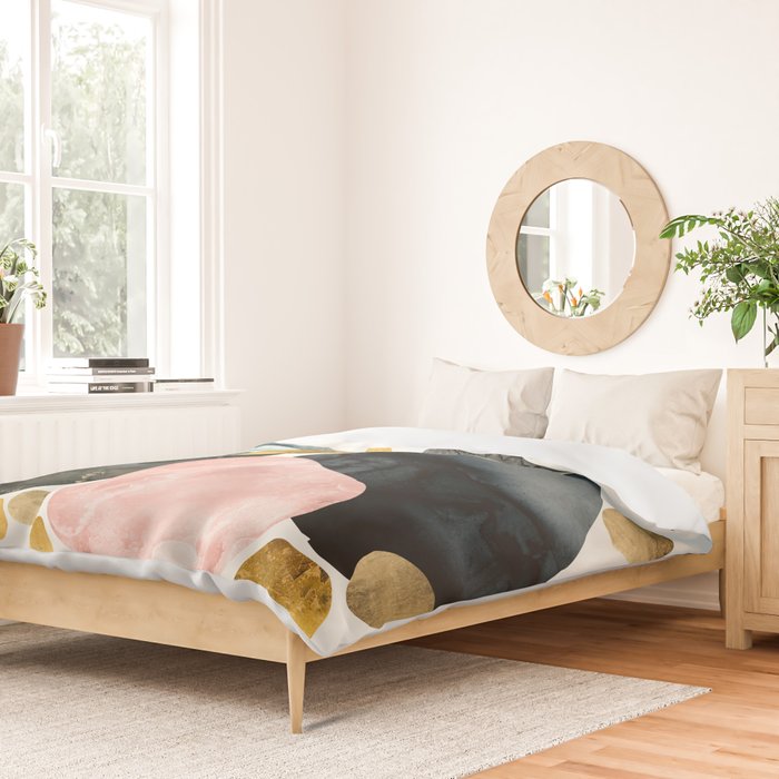 Pebble Abstract Duvet Cover Gallery Image 2