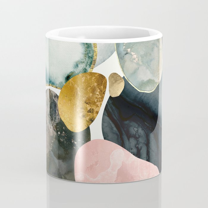 Pebble Abstract Coffee Mug Gallery Image 4