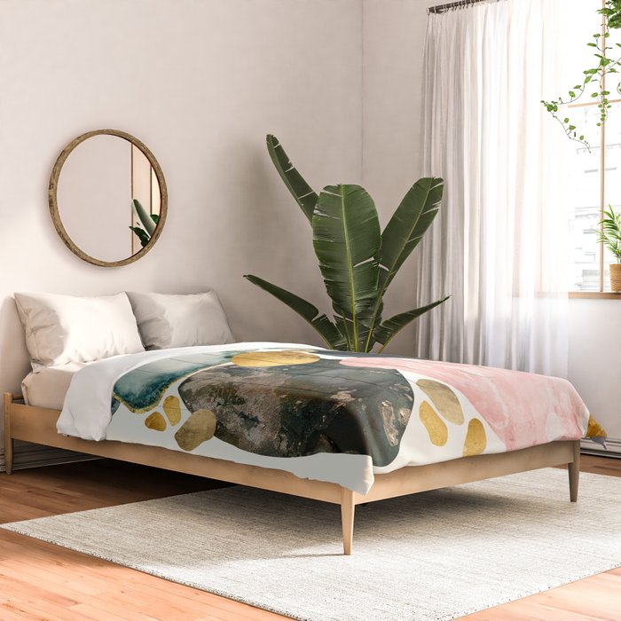 Pebble Abstract Comforter Gallery Image 2