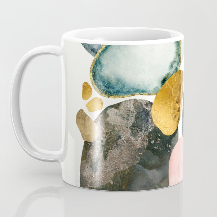 Pebble Abstract Coffee Mug Gallery Image 3