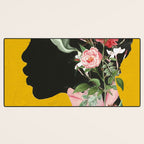 Floral Portrait 17 Desk Mat Gallery Image 3