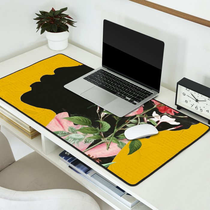 Floral Portrait 17 Desk Mat Gallery Image 2