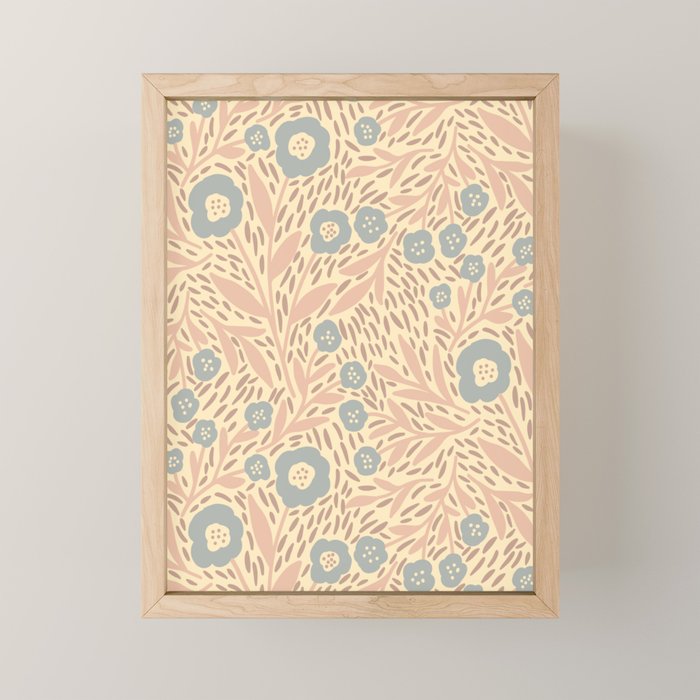 Botanical Garden - Neutral  tone Mini Art Print Gallery Image 1