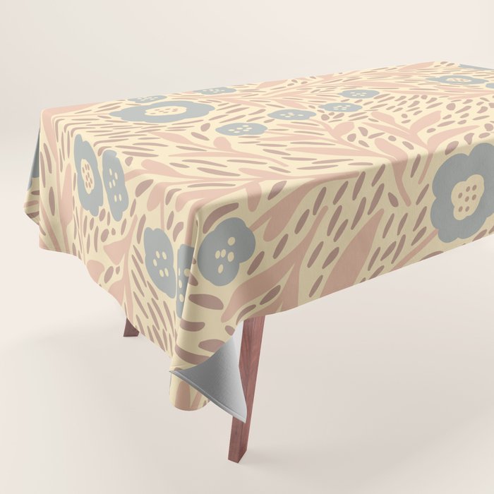 Botanical Garden - Neutral  tone Tablecloth Gallery Image 1