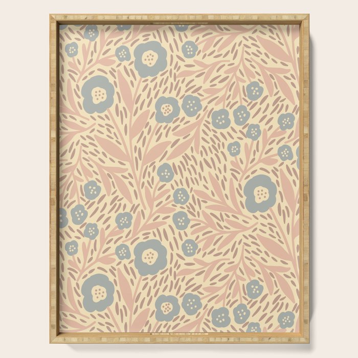 Botanical Garden - Neutral  tone Serving Tray Gallery Image 1