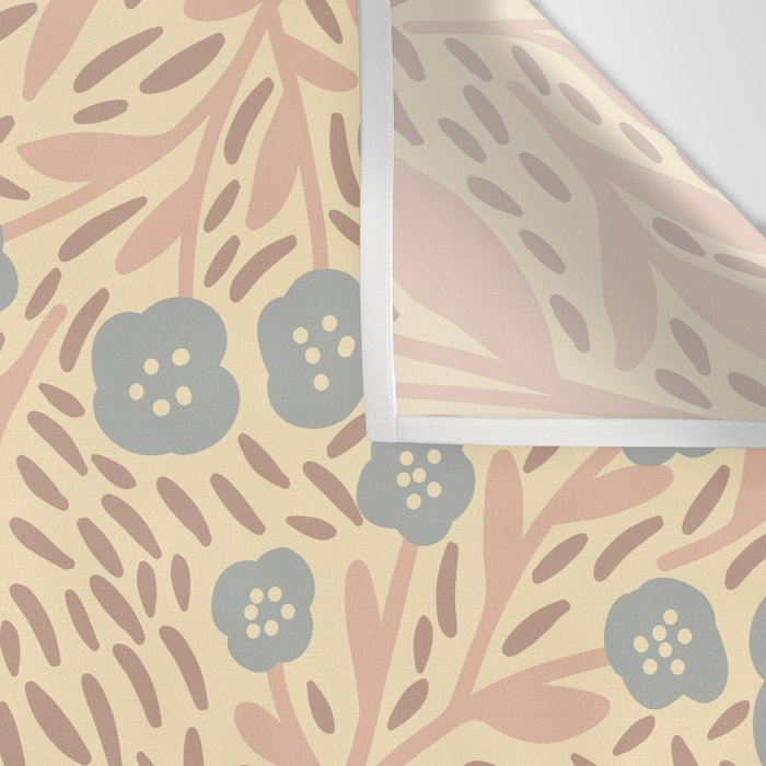 Botanical Garden - Neutral  tone Wall Tapestry Gallery Image 3