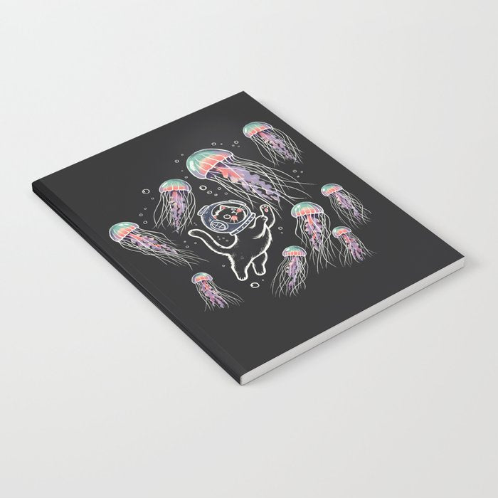Jellyfish diver Notebook Gallery Image 2