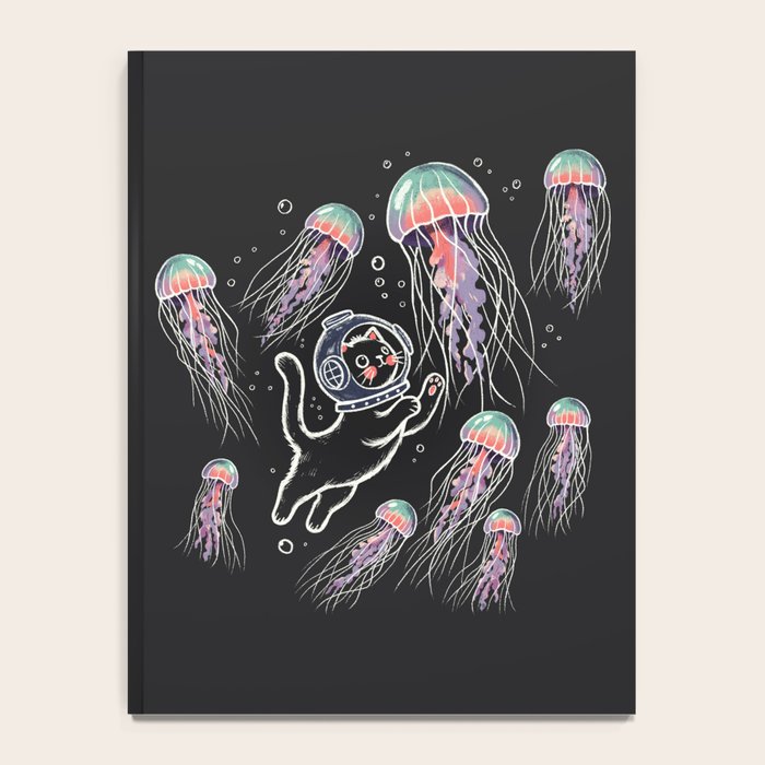 Jellyfish diver Notebook Gallery Image 4