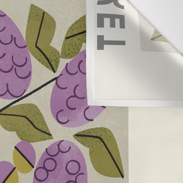 Flower Market No. 3 Wall Tapestry Gallery Image 3