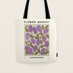 Flower Market No. 3 Tote Bag Gallery Image 1