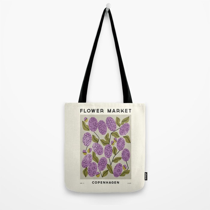 Flower Market No. 3 Tote Bag Gallery Image 2