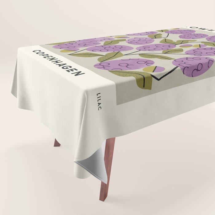 Flower Market No. 3 Tablecloth Gallery Image 1