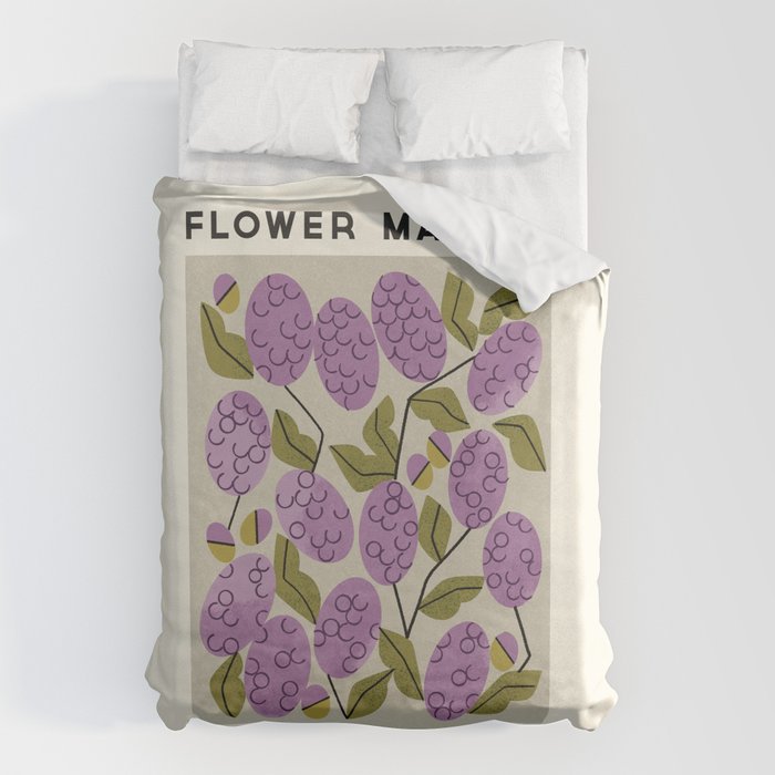 Flower Market No. 3 Duvet Cover Gallery Image 6
