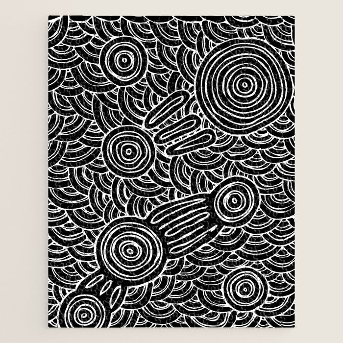 Aboriginal Art Authentic - Meeting Places Jigsaw Puzzle Gallery Image 1