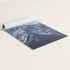 Snowy Mountain Peaks Yoga Mat Gallery Image 2