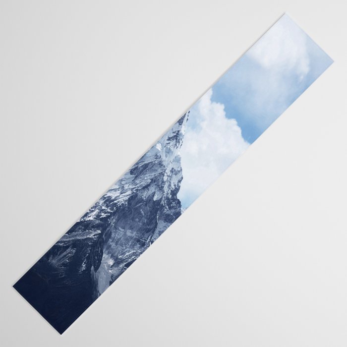 Snowy Mountain Peaks Table Runner Gallery Image 3