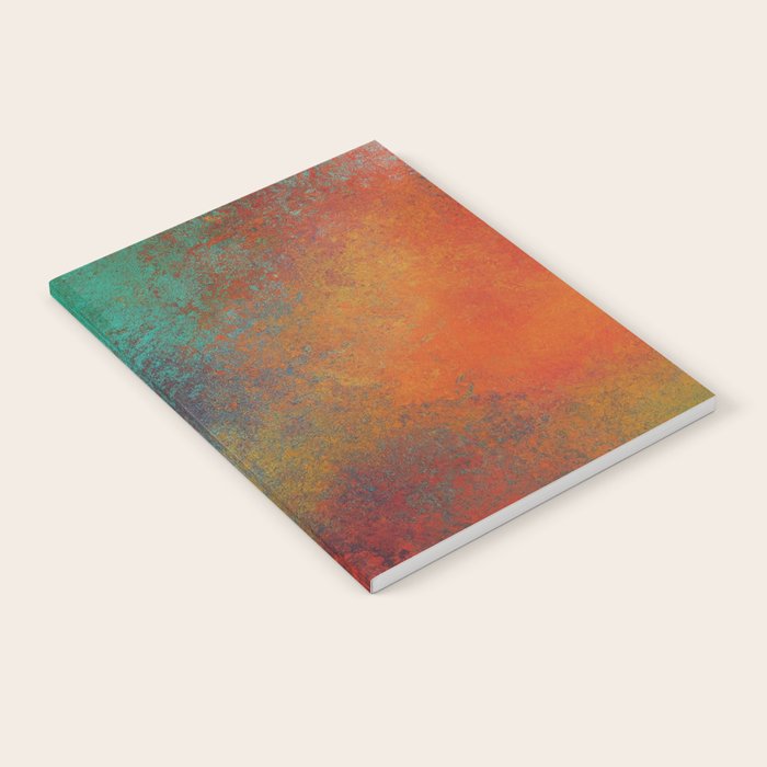 Colorful Rust Aesthetic Grunge Art Notebook Gallery Image 2