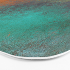 Colorful Rust Aesthetic Grunge Art Bath Mat Gallery Image 3