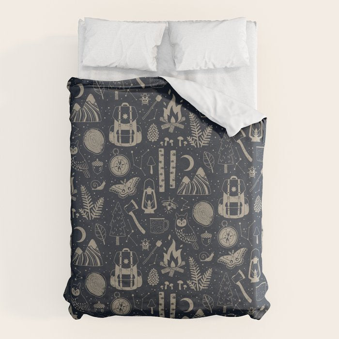 Into the Woods: Stargazing Duvet Cover Gallery Image 1
