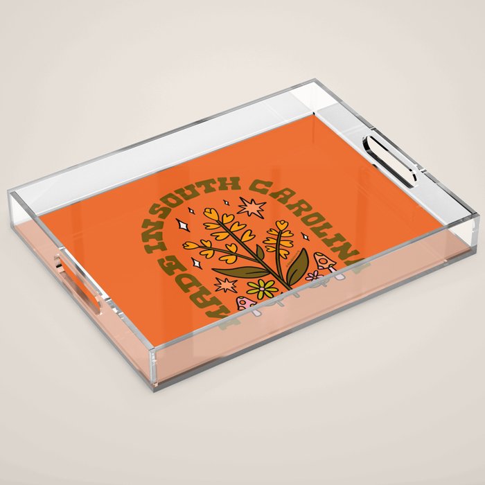Made In South Carolina Acrylic Tray Gallery Image 1