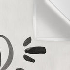 Wild Child - Black Wall Tapestry Gallery Image 3