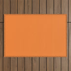 Tangerine - Solid Color Collection Outdoor Rug Gallery Image 1