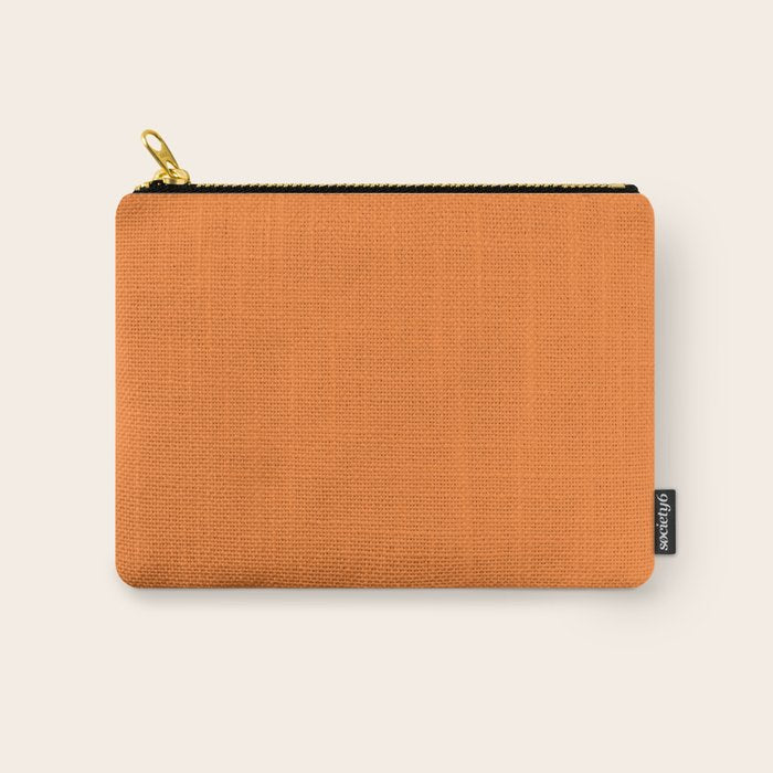 Tangerine - Solid Color Collection Carry All Pouch Gallery Image 1