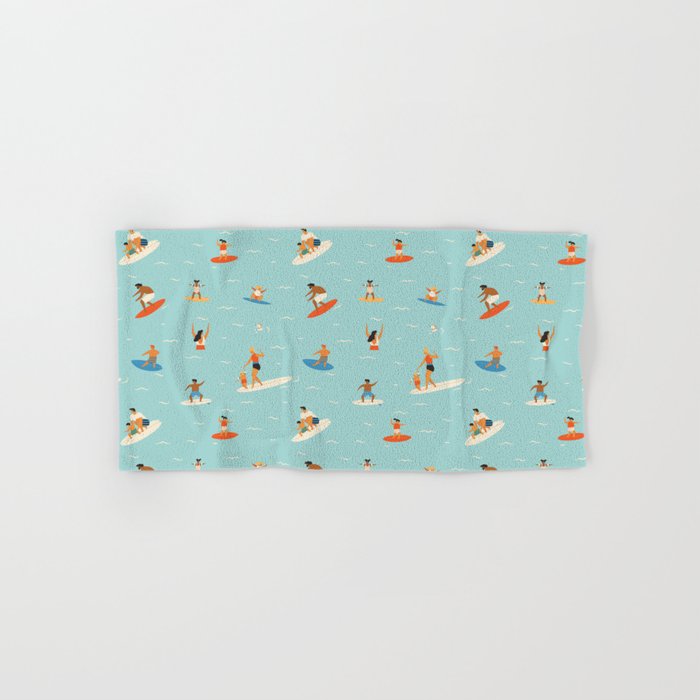 Surfing kids Bath Towel Gallery Image 1