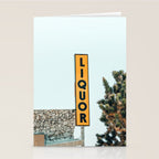Liquor Sign - Retro Art Print Stationery Card Gallery Image 2