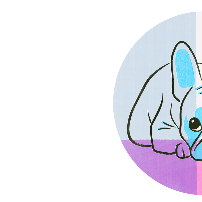 Adorable French Bulldog Puppy Artwork Coffee Mug Gallery Image 2