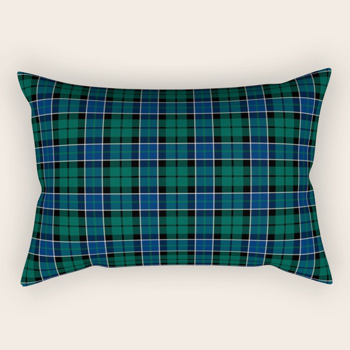 Clan Graham Tartan Rectangular Pillow Gallery Image 2