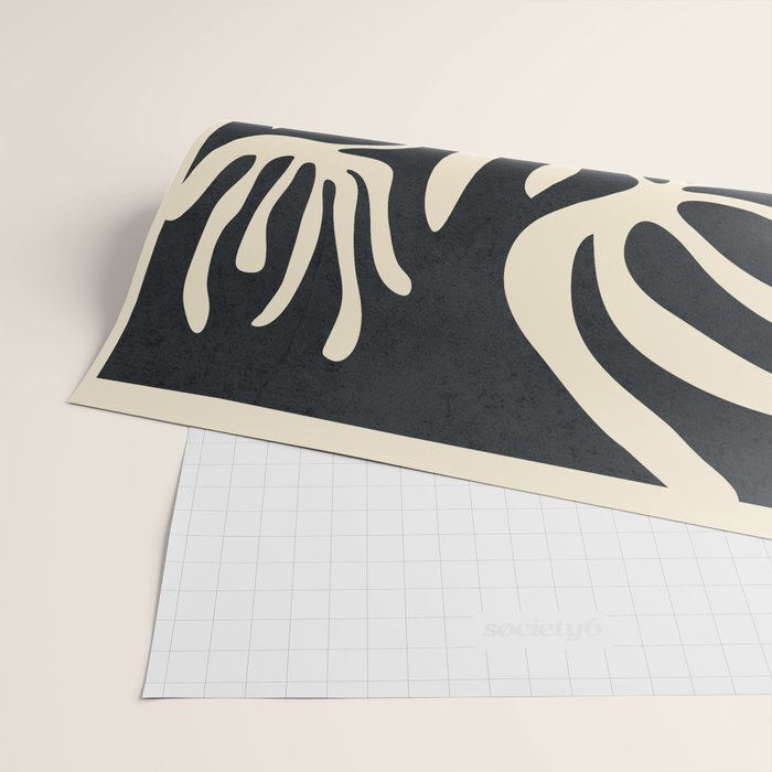 Minimal Abstract Art Plant 1 Wrapping Paper Gallery Image 2