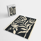 Minimal Abstract Art Plant 1 Jigsaw Puzzle Gallery Image 2