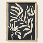 Minimal Abstract Art Plant 1 Serving Tray Gallery Image 1