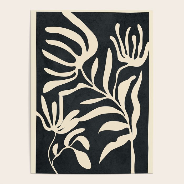 Minimal Abstract Art Plant 1 Poster Gallery Image 1