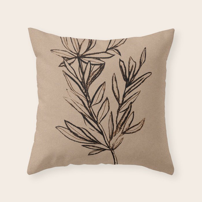 Seedling Throw Pillow Gallery Image 6