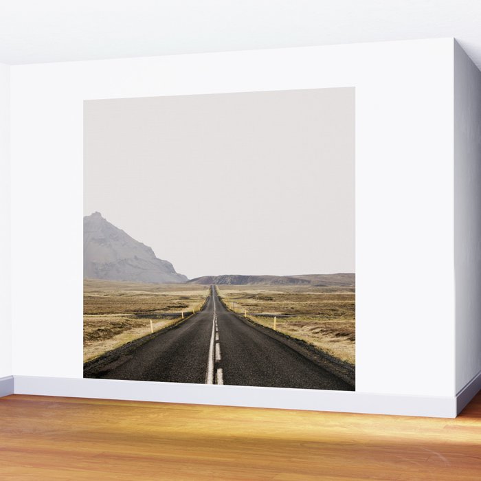 Lost Highway - Iceland Landscape, Travel Photography Wall Mural Gallery Image 2