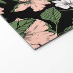 Flowers in the tropical night Welcome Mat Gallery Image 2