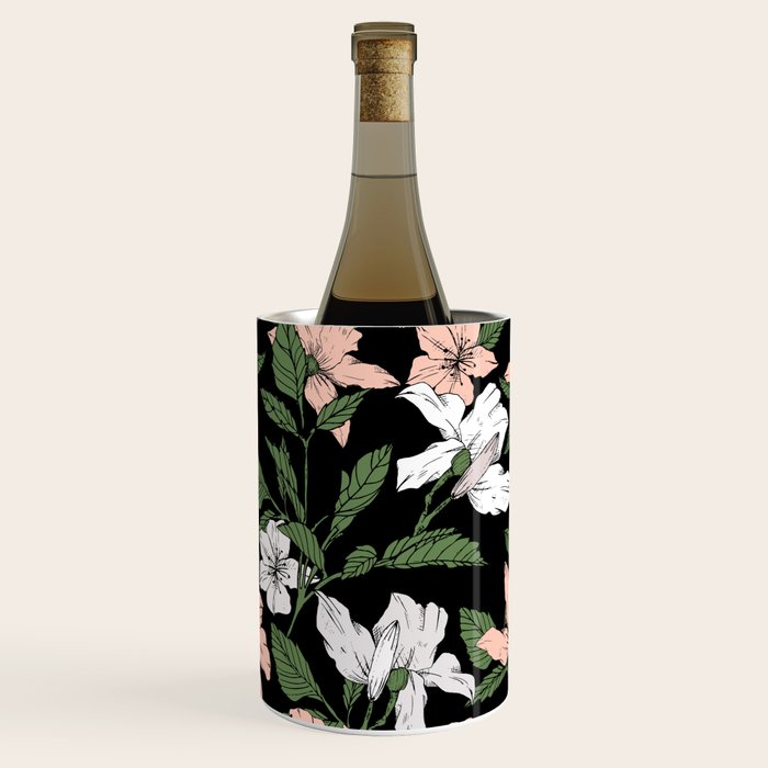 Flowers in the tropical night Wine Chiller Gallery Image 1