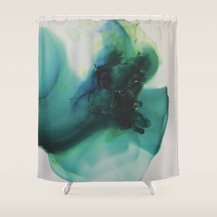 Anahata (Heart Chakra) Shower Curtain Gallery Image 1