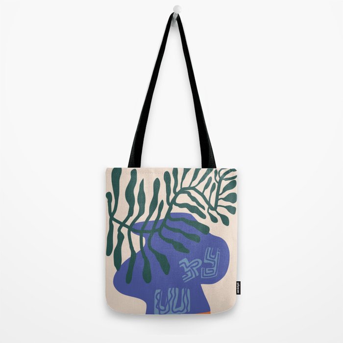 Greek vase with fern Tote Bag Gallery Image 2