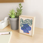 Greek vase with fern Mini Art Print Gallery Image 2