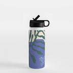 Greek vase with fern Water Bottle Gallery Image 1