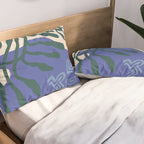 Greek vase with fern Pillow Sham Gallery Image 2