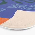 Greek vase with fern Bath Mat Gallery Image 3