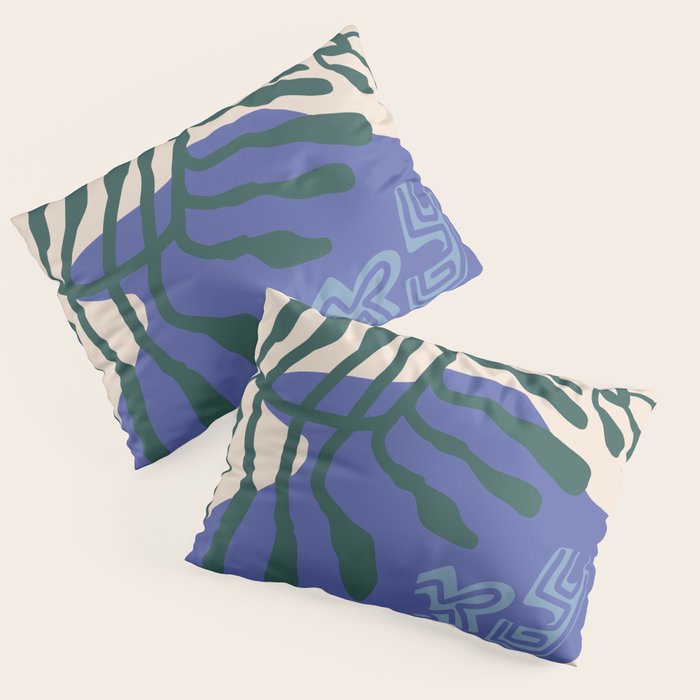 Greek vase with fern Pillow Sham Gallery Image 3